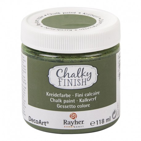 Chalky Finish krétafesték - oliva 118 ml