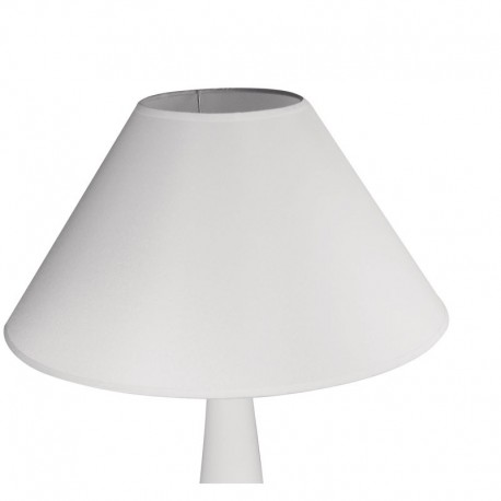 Kerek lámpaernyő - fehér (ø 35 cm)